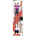 thumbnail image 2 of Pentel RSVP Ballpoint Pens, Medium Point, 1.0 mm, Violet Ink, 2 Count, 2 of 2