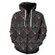 thumbnail image 1 of Sudadera con capucha y cremallera para hombre, con estampados geométricos abstractos, manga larga, genial, gran oferta 2024, ropa de calle Harajuku de gran tamaño, moda unisex, 1 of 6