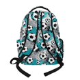 thumbnail image 3 of Xixirimido Soccer Balls Graffiti Print 17" Multi Pockets Kids Backpack for Boys Lightweight School Bag Girls Large Bookbag for Elementary Middle High School Students, 3 of 8