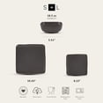 thumbnail image 2 of Open Box Stone Lain Jonny Stoneware 12pc Dinnerware, Dish Set w/Service for 4, 2 of 8