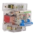 thumbnail image 1 of Disyuntor, Disyuntor transparente Disyuntor de carril DIN 2P Disyuntor Interruptor de aire Aspecto llamativo VoborMX herramienta, 1 of 8