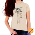 thumbnail image 3 of Del Sol Youth Girls Crew Tee - Good to see You, Natural T-Shirt - Changes from Black & White to Vibrant colors in the Sun - 100% Combed, Ring-Spun Cotton, Short Sleeve, 3 of 3
