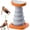 Orange, variant on Push Up Assist Bar with Waist Support, Strength Training Equipment for Home Gym, Push Up Board for Beginners