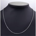 thumbnail image 5 of 2mm/3mm Mens Women Chain Silver Tone Stainless Steel Rolo Link Necklace 8-26inch, 5 of 6