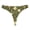 GN1, variant on Nightgowns for Women Breathable Comfortable High Waist V Cut High Cut Bikini Bathing Suit Bottoms Blend Panties Green Size XXL