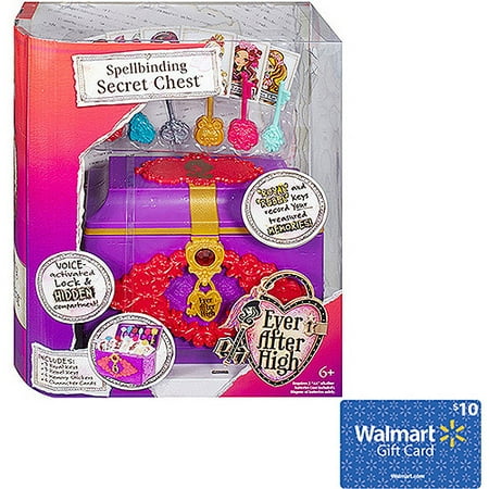 Ever After High Spellbinding Secret Chest with $10 e gift card