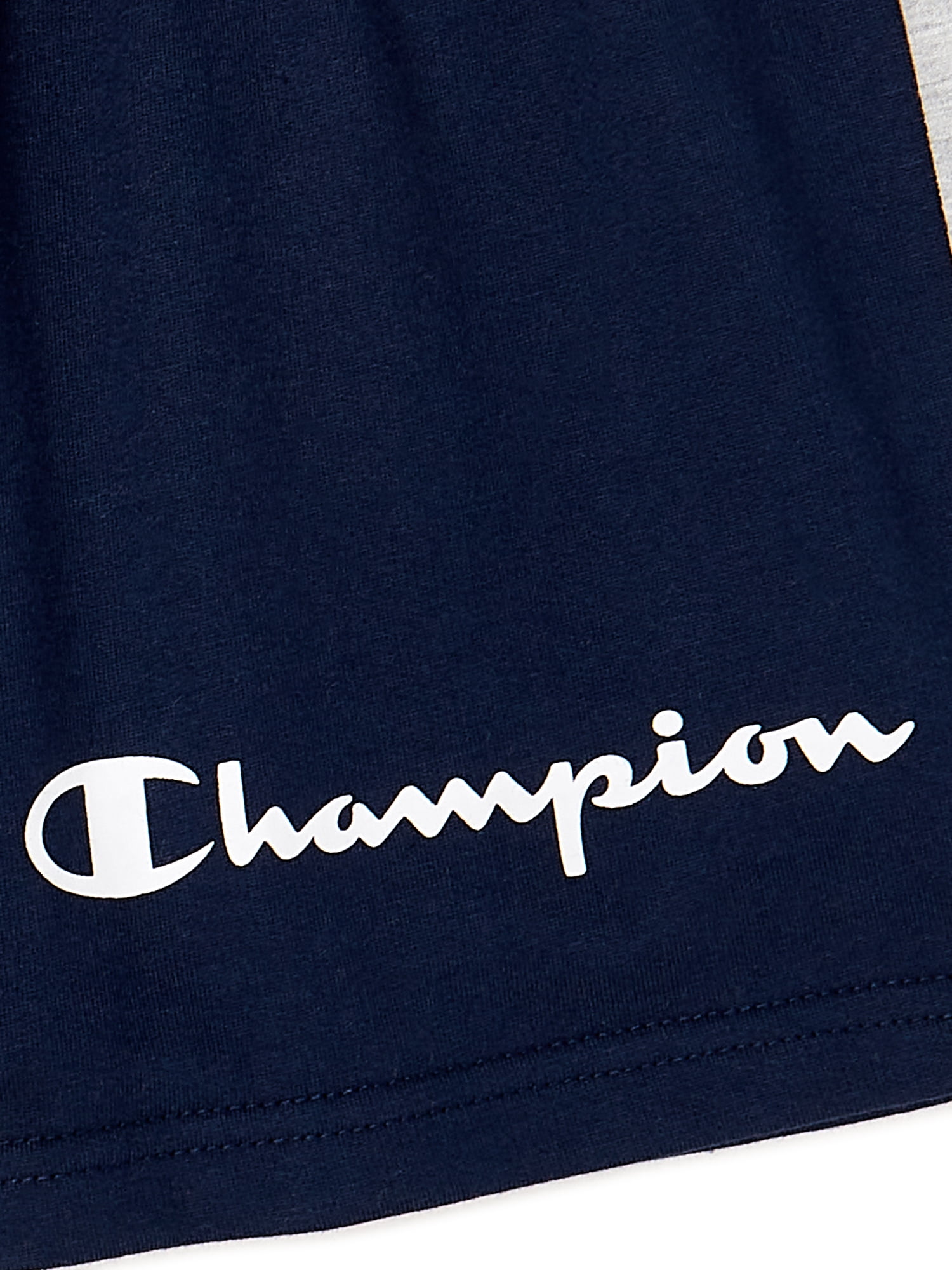 Champion Girls’ Side Taped French Terry Shorts, Sizes 7-16
