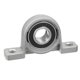 thumbnail image 4 of 2 piezas KP002 15mm Bore Zinc Alloy Inner Ball Mounted Pillow Block Insert Bearing, 4 of 5