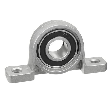 2pcs Kp002 15mm Bore Zinc Alloy Inner Ball Mounted Pillow Block