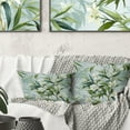 thumbnail image 3 of Designart "Zen Essence Of Tropical Bamboo I" Tropical Printed Throw Pillow, 3 of 5