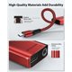 thumbnail image 2 of Adaptador USB-C a 3,5 mm para auriculares y cargador Stouchi Red, 2 of 5