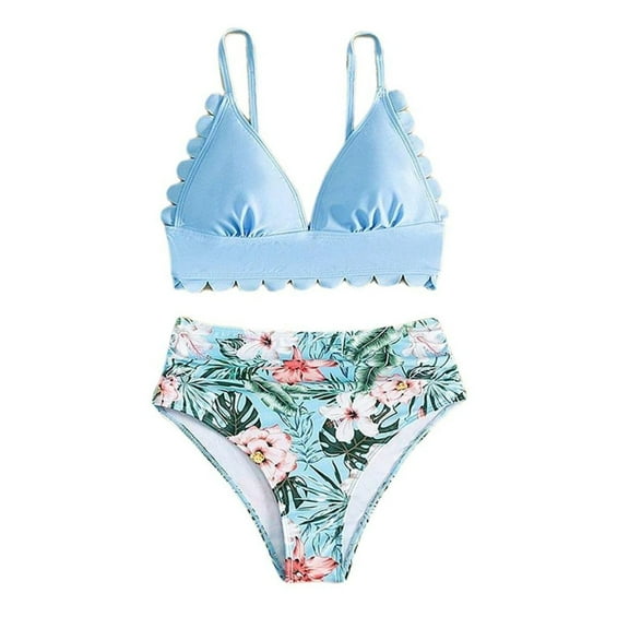 Baqcunre Family Suit, Parent-Child Suit, Family Swimsuits Matching Set Mommy And Me Bathing Suits Matching Swimsuits Two Piece Bikini Beach Swimwear A S
