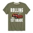 thumbnail image 3 of Hot Wheels - Rolling Into 1st Grade - Youth Short Sleeve Graphic T-Shirt, 3 of 5