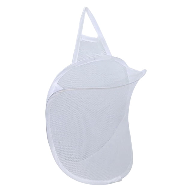 Cesta de lavandería Zulema Contenedor de cesta de almacenamiento Blanco