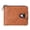 Brown, variant on Vintage Compact Zipper Wallet Lock Buckle Short Coin Purse for Business Daily Use