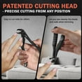 thumbnail image 5 of BEZOX Toenail Clippers for Seniors – Upgraded Long Handled Curved Head Toe Nail Clippers for Thick Nails for Elderly - Black, 5 of 8