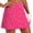 Hot Pink Print, variant on Ekouaer Skort Golf Skirts for Women Tennis Athletic Skirt Inner Shorts Pocket Floral Running Workout Sports Skorts