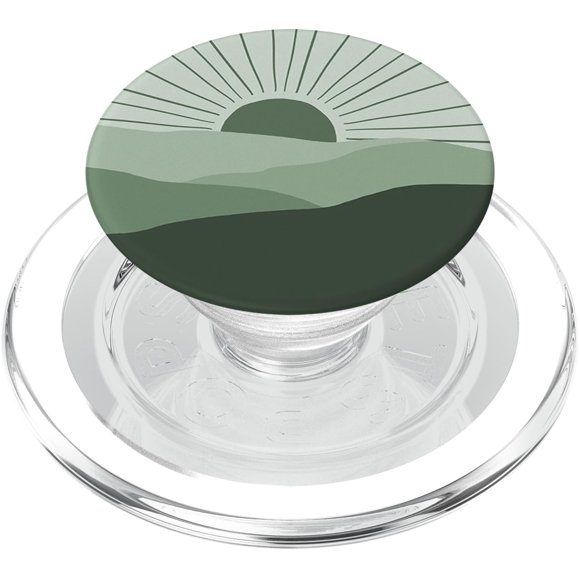 Accesorio para teléfono PopSockets PopGrip Minimal Sage Green