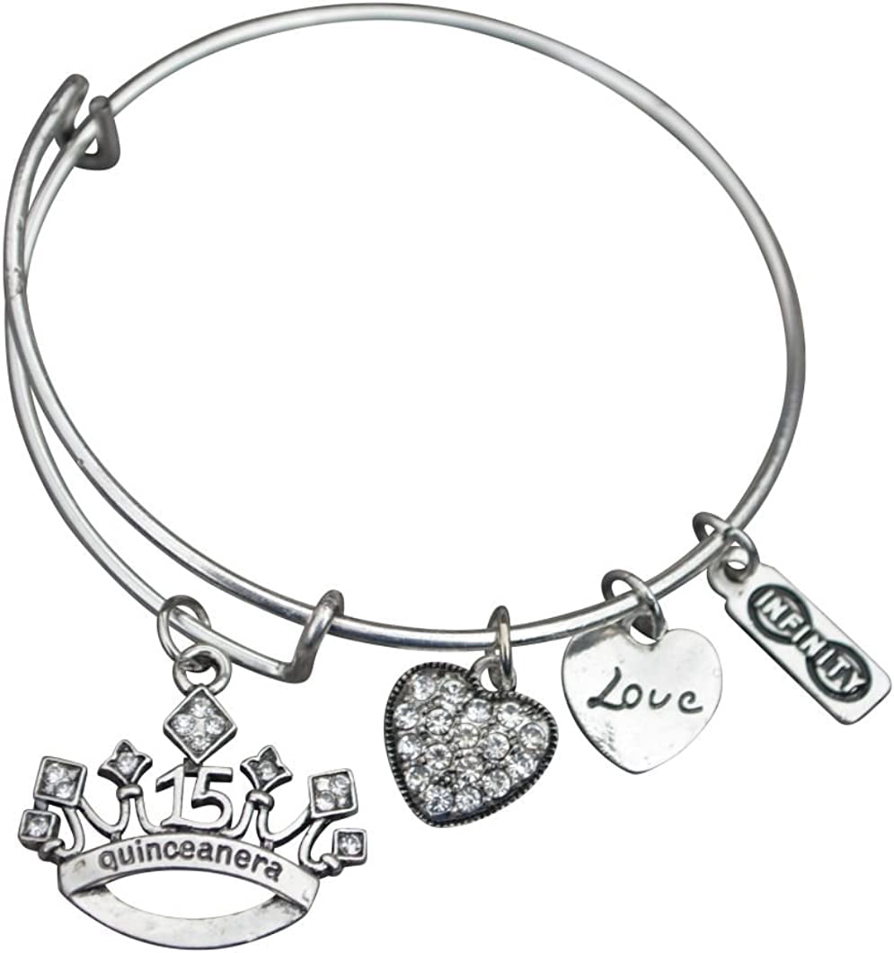 Quinceanera Gift- Girls Sweet 15 Jewelry - Quinceanera Jewelry- Birthday  Gift For Girls Fifteenth Birthday - Walmart.com