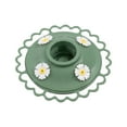 thumbnail image 6 of Vibrant Life 16 oz Green Scalloped Hummingbird Feeder with Flower Ports, 6 of 9