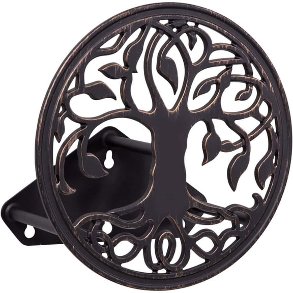 Wall Mounted Decorative Hose Butler, Holds