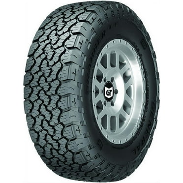 General Grabber A/T X LT265/60R20 121/118S Fits: 2021-23 Chevrolet Silverado 1500 LT Trail Boss, 2015-19 Chevrolet Silverado 2500 HD High Country