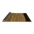 thumbnail image 2 of Ahgly Company Indoor Square Abstract Brown Modern Area Rugs, 3' Square, 2 of 4
