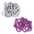 thumbnail image 3 of 100 anillos de aluminio para patas de palomas, bandas de identificación numeradas de 8 mm para patas de paloma Blanco y Violeta, 3 of 9