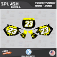 thumbnail image 3 of Kalair GFX Graphics Kit for Yamaha YZ125 (1996-2001) Splash Series, 3 of 5