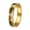 Gold, variant on Thorn Rings for Men Women 4MM Band Stainless Steel Black Silver Gold Plated Gothic Punk Vintage Personalized Simple Unique Gifts Jewelry Silver Size 8