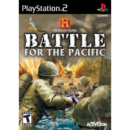 History Channel Battle For the Pacific Sony Playstation 2 Item and Box Video Game
