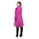 thumbnail image 3 of Abrigo recto con botones frontales Roman Fashion /Juvenil, 3014 (Magenta) fucsia oscuro CH, 3 of 5