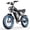 20''Peak 2000W 48V/25AH, variant on Electric Bike for Adults, 1500W Peak Motor, Fat Tire, 48V/15.6Ah, E-Mountain Bike, 20"x4.0" Full Suspension Electric Bicycle