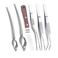 thumbnail image 3 of CoudarTitie Plating Tool Set Easy to Use Precision Tongs for Chef Food Presentation Home 6pcs, 3 of 9