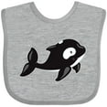 thumbnail image 3 of Inktastic Cute Baby Orca Boys or Girls Baby Bib, 3 of 4