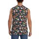 thumbnail image 4 of Balery Autumn Fox Owl Camisetas sin mangas para hombre, absorbe la humedad y protege contra el mal olor.-Medium, 4 of 7