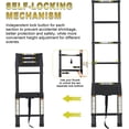 thumbnail image 5 of Extension Ladder, 20.3FT RIKADE Aluminum Telescoping Ladder with Non-Slip Feet, Portable Telescopic Ladder for Household and Outdoor 330lb Capacity, 5 of 7