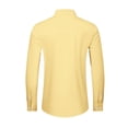 thumbnail image 5 of Youclos Men's Cotton Long Sleeve Casual Button-Down Shirt, Breathable Soft, 5 of 6