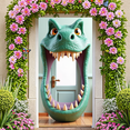 thumbnail image 5 of Colorful Dinosaur Birthday Party Banner Kids Decoration Backdrop Adventure Theme for Kids Room Nursery Educational Decor, 5 of 9