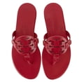 thumbnail image 3 of Tory Burch Miller Soft Women's Leather Memory Foam Slide Thong Sandals, 3 of 3