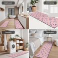 thumbnail image 5 of Pink Cartoon Unicorn Star Pattern Kitchen Rugs Sets Of 3,Kitchen Runner Rugs Non Skid Washable,Decorative Kitchen Floor Mats for Kitchen,Sink,Laundry,17"x30"+ 17"x47" + 17"x59", 5 of 6