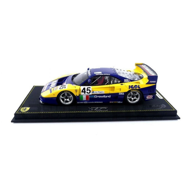 BBR 1/18 - FERRARI F40 LM - Le Mans 1996 - Walmart.com