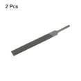 thumbnail image 3 of Uxcell 5mmx100mm Pneumatic Flat Files Set,Coarse Cut Teeth Bearing Steel Hand Tools for Metal Wood Sharpening 2pcs, 3 of 5