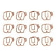thumbnail image 4 of Clip de papelería de dibujos animados, 12 Uds., Mini Clip de papel, marcador, Clip de papel, durabilidad extendida Jadeshay  A, 4 of 8
