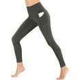 thumbnail image 6 of Besolor 2 Pack Leggings for Women Seamless High Waisted Stretchy Running Gym Yoga Pants with Pockets, 6 of 9