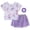 Spidey Ghost Purple, variant on Marvel Spider-Man Little Girls' T-Shirt and Tutu Skirt Set Spidey Pink White