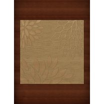 Dalyn Dover Area Rug DV17 Dv17 Wheat Floral Leaves 12' x 12' Square