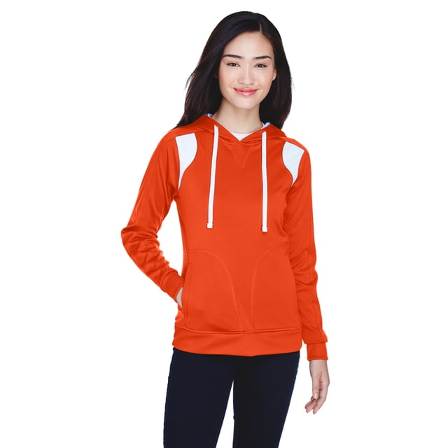 Sudadera con capucha Elite Performance para mujer SP NARANJA/ BLANCO M equipo 365 TT30W