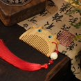 thumbnail image 4 of Peine de corte de pelo portátil CuteBaby, cepillo de pelo de madera con forma de animal para niños, doce signos del zodíaco, accesorios para el cabello de varios estilos, regalos, 4 of 4