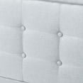 thumbnail image 3 of AENKYO Modern Platform Bed Frame with Upholstered Headboard, Full Size,Light Gray, 3 of 8